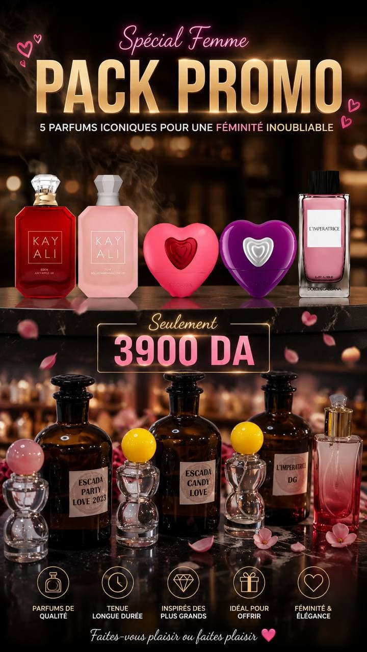 Pack Parfums Femme
